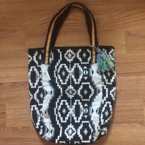 No Boundaries Ikat Tote Bag